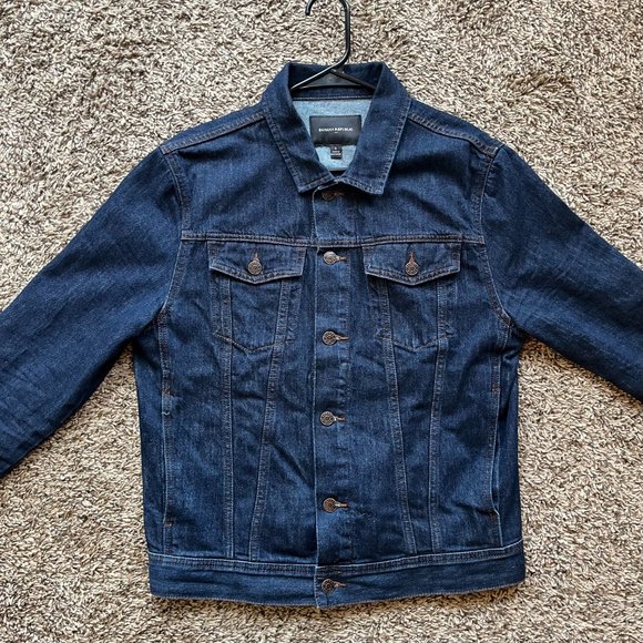 Banana Republic Other - Banana Republic Rinse Denim Jean Jacket, sold out, men's size SMALL